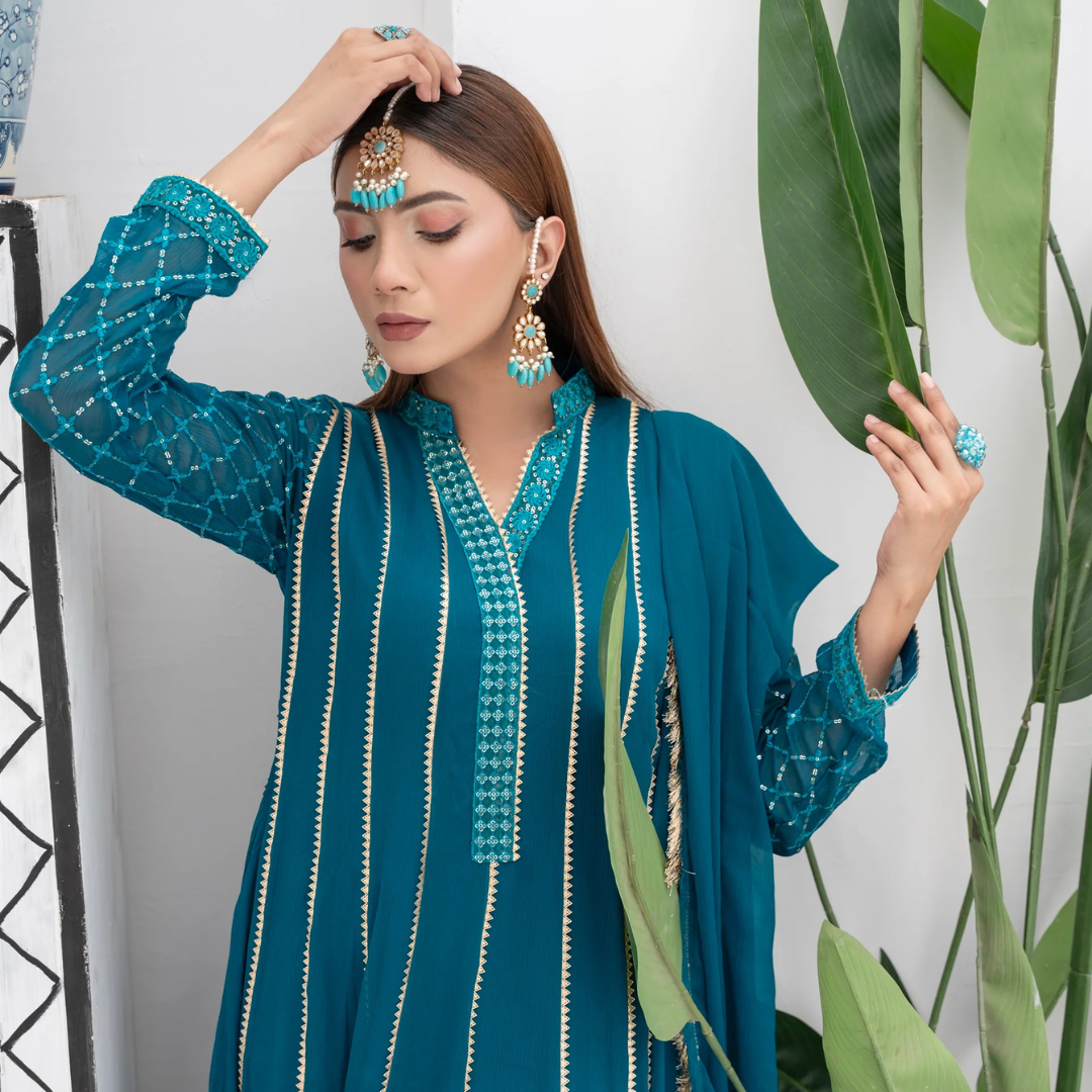  KURTI 117-TEAL